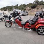 Balade Motos Customs et Trikes : la côte Bleue Photo 1